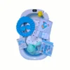 set de bañera plegable con accesorios bebe