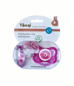 Chupete para bebé Chupete con clip Porta chupete Set de chupete Chupete fucsia Chupete pacificador