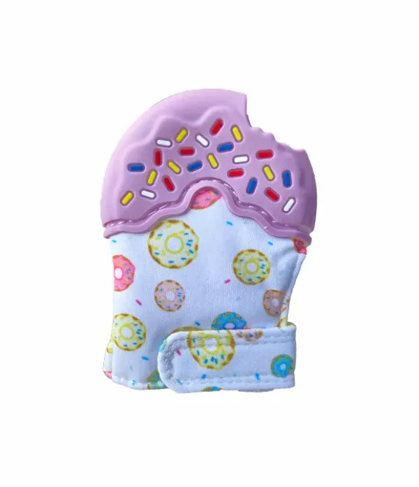 Guante mordedor Manopla mordedora Guante para dentición Mordedor para bebé de 3 meses Mordedor sensorial Mordedor con sonido