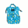 Mochila Maternal Pañalera con Estampados y Bolsillo Térmico