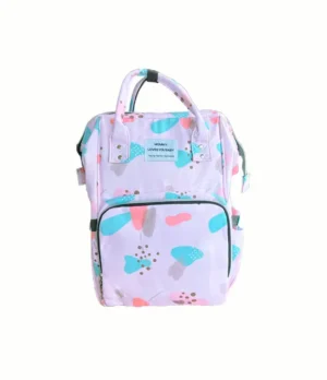 Mochila Maternal Pañalera con Estampados y Bolsillo Térmico