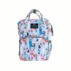 Mochila Maternal Pañalera con Estampados y Bolsillo Térmico