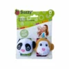 Sonajeros de muñeca Juguete de estimulación temprana Sonajero para recién nacido Juguete sensorial para bebé Juguete de alto contraste Juguetes Sozzy
