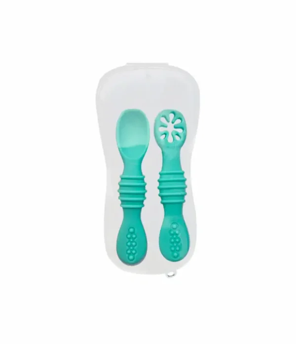 Precucharas, alimentación complementaria, cuchara bebé, utensilios BLW, cuchara entrenamiento, accesorios para bebés, silicona bebé, primera alimentación