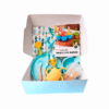 Set alimentación complementaria Box alimentación bebé Kit Baby Led Weaning (BLW) Vajilla de silicona para bebé Plato con ventosa Babero de silicona Chupete para fruta Mordedor de silicona Regalo baby shower Libre de BPA Primeros alimentos bebé TheBuKids alimentación infantil