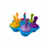 moldes helado silicona, moldes paletas caseras, helados saludables niños, paleteros reutilizables, BPA free moldes, moldes para helados de frutas, snacks fríos saludables, cocina creativa