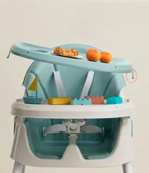 silla de comer para bebé, silla alta bebé, silla multifuncional bebé, silla mecedora bebé, silla con ruedas bebé, silla TheBuKids, silla alimentación complementaria, silla 5 en 1 bebé