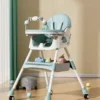 silla de comer para bebé, silla alta bebé, silla multifuncional bebé, silla mecedora bebé, silla con ruedas bebé, silla TheBuKids, silla alimentación complementaria, silla 5 en 1 bebé