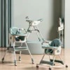 silla de comer para bebé, silla alta bebé, silla multifuncional bebé, silla mecedora bebé, silla con ruedas bebé, silla TheBuKids, silla alimentación complementaria, silla 5 en 1 bebé