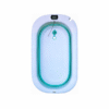 Bañera plegable para bebé Bañera con termómetro Tina de baño para bebé Bañera para recién nacido