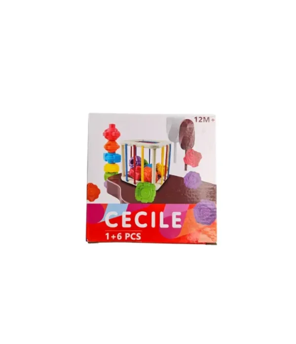 cubo-clasificador-formas-sensorial-bebe-4.jpg Caja del cubo clasificador de formas sensorial Cecile con ilustración del producto